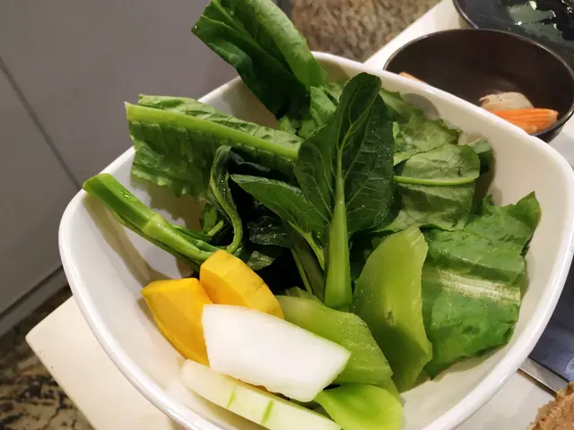 蔬菜可以去Bar枱自取，有超過十款可以選擇。