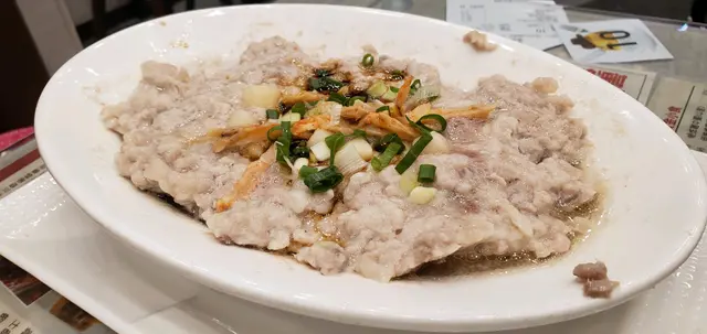 蝦干蒸肉餅