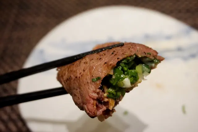 鐵板美國肉眼薄燒