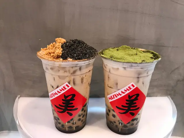 花芝/抹茶黑糖珍珠鮮奶