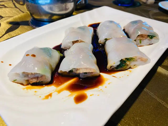 手切豚肉叉燒腸