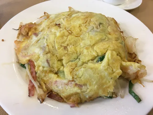 香煎芙蓉蛋飯