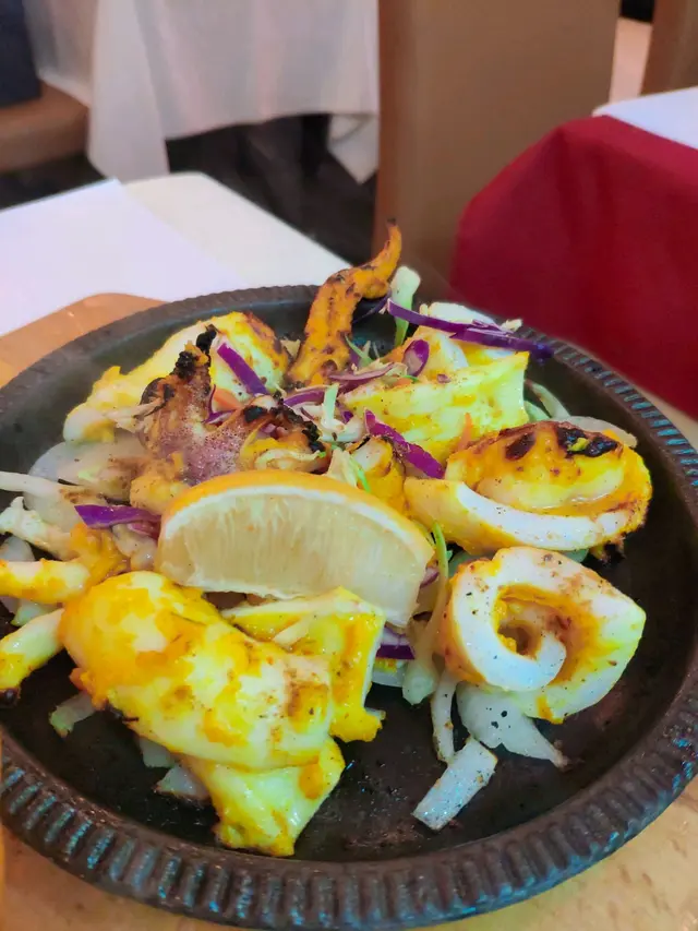 Tandoori Squid