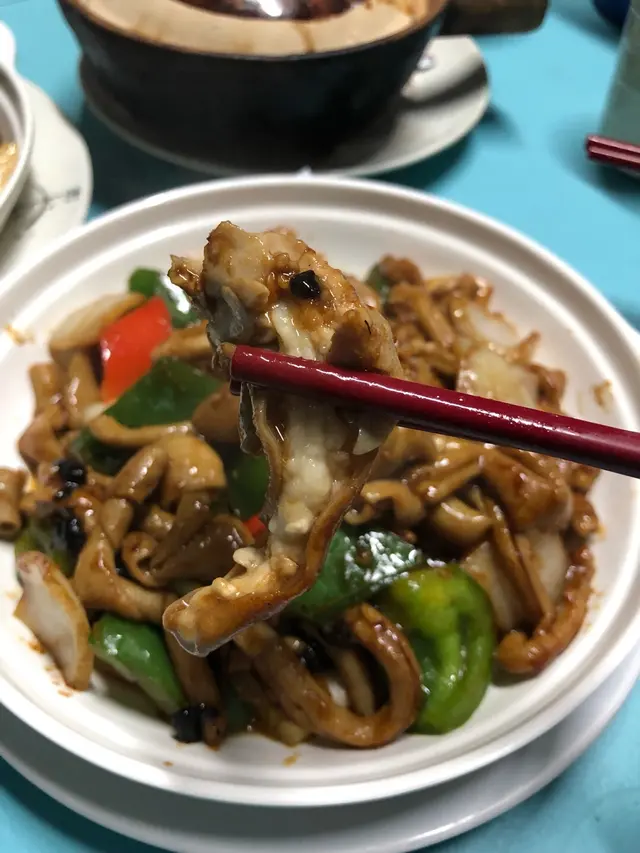 豉椒鵝腸