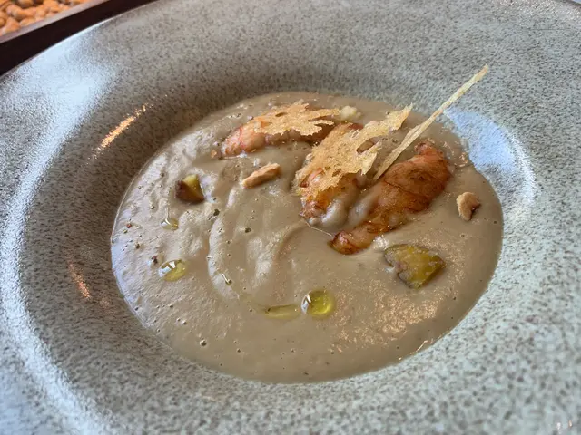 Langoustine , chestnuts, hazelnut