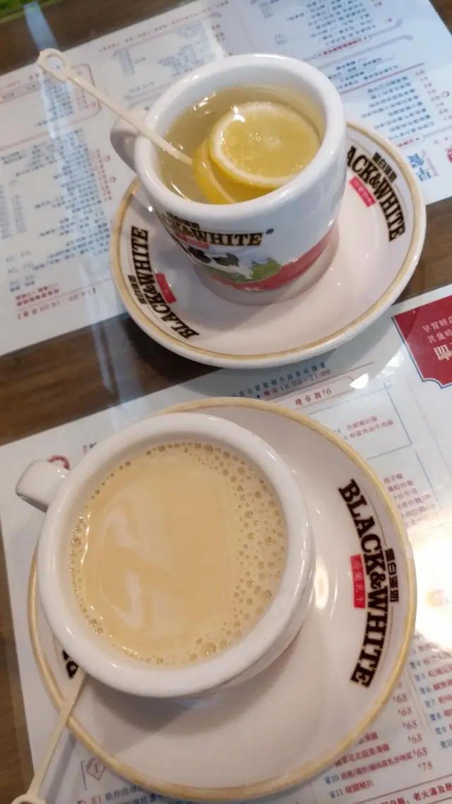 熱檸水,熱好立克