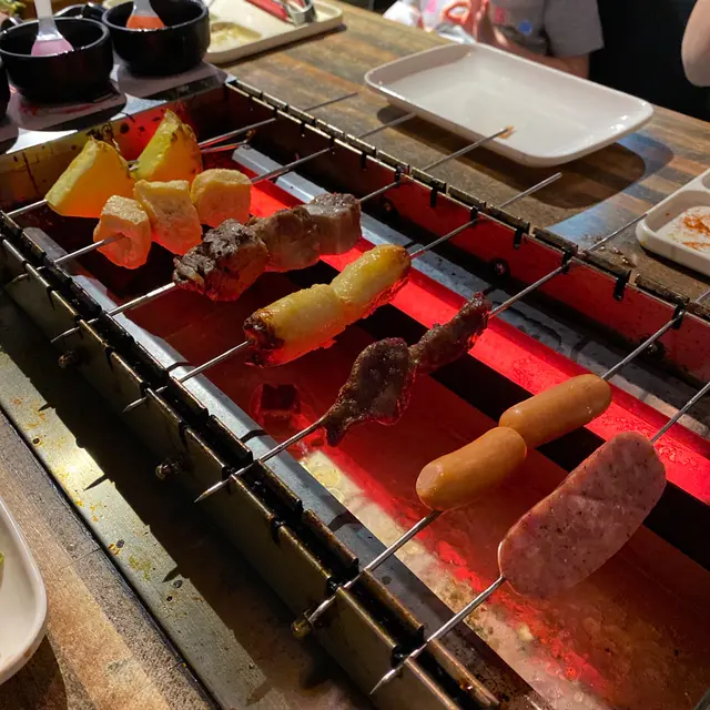 自轉，因火侯夠大，唔洗等好耐就有得食😋