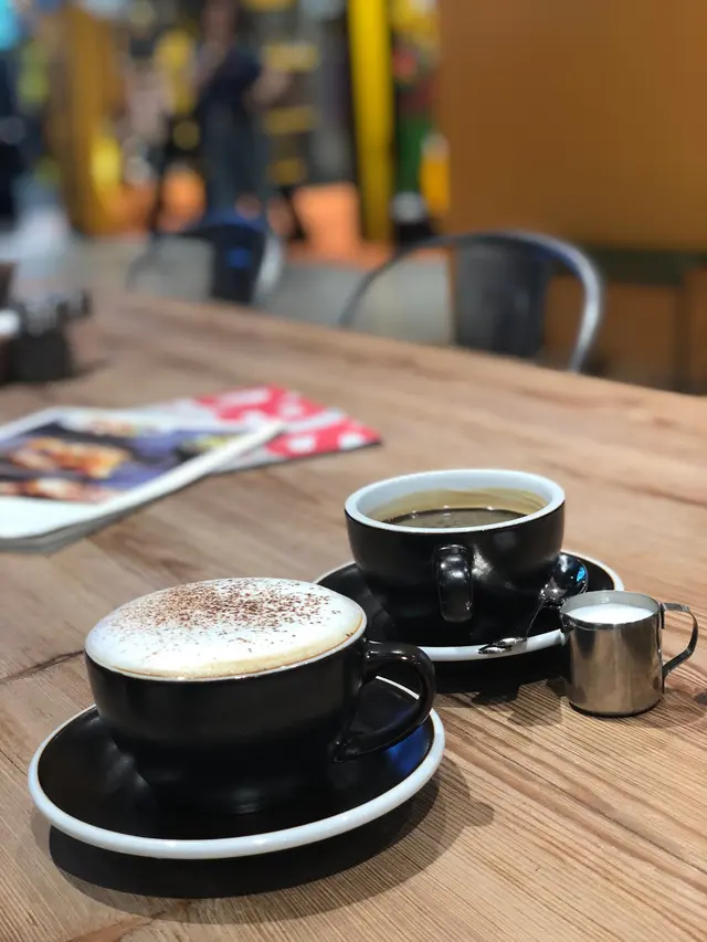 Cappuccino + Long Black