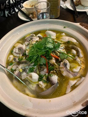 酸菜魚 - 荃灣的金河餐廳小厨