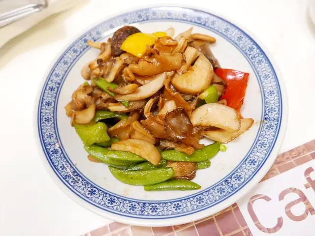 花膠頭抽炒珍菌