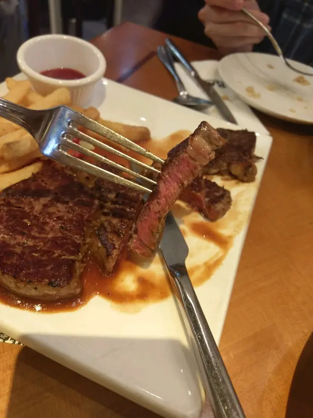 炭燒美國安格斯肉眼牛扒