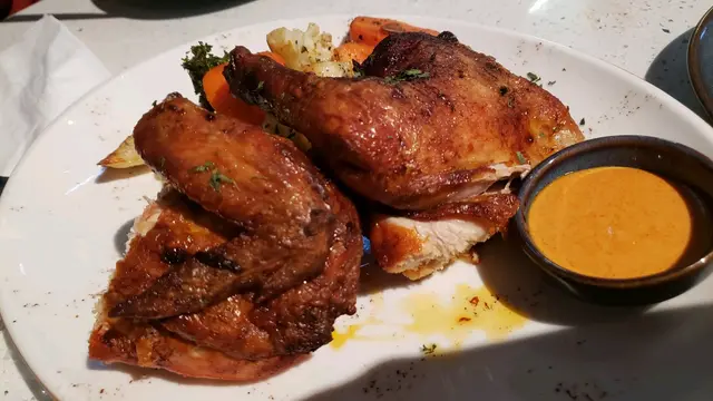 1/2葡式香辣燒雞