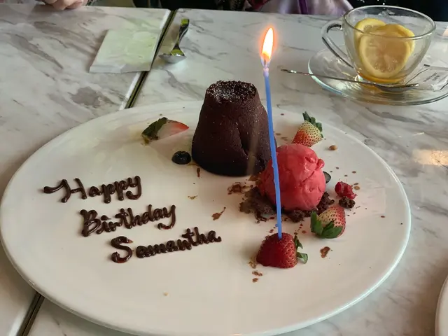 為生日而叫的甜品