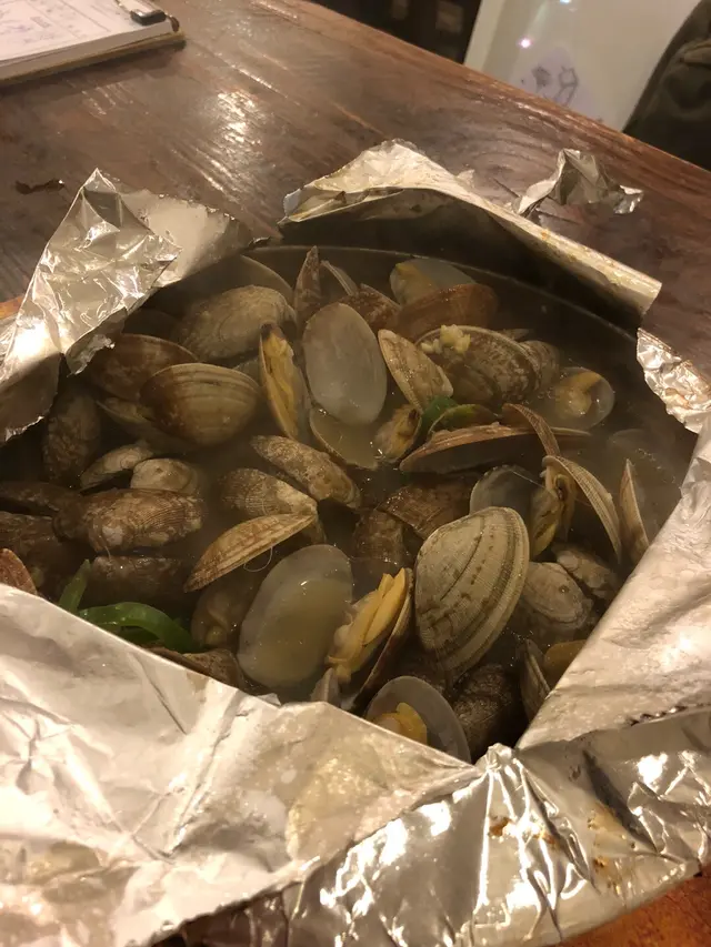 原味焗蜆