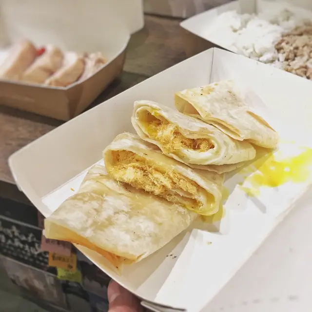 台式肉鬆蛋捲餅