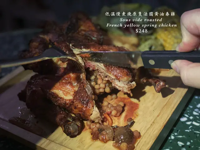 低溫慢煮燒原隻法國黃油春雞