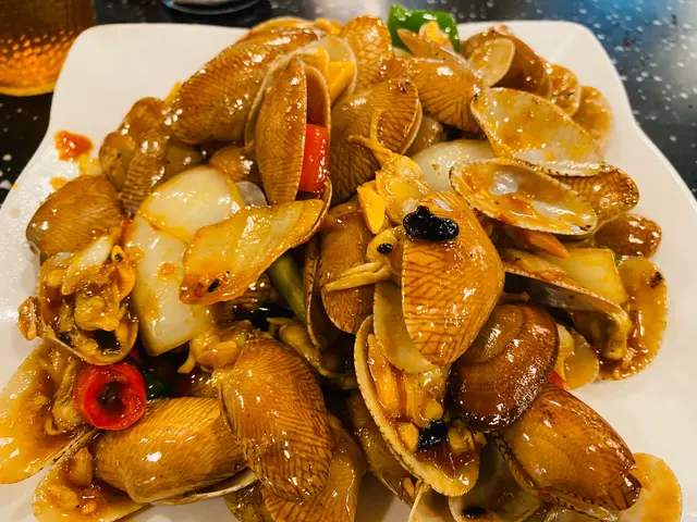 豉椒炒花甲