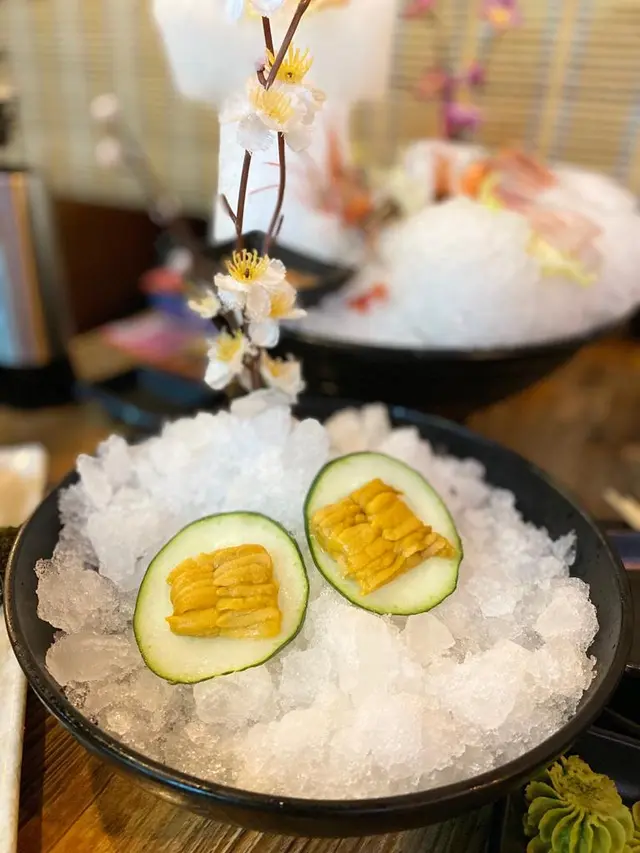 海膽刺身