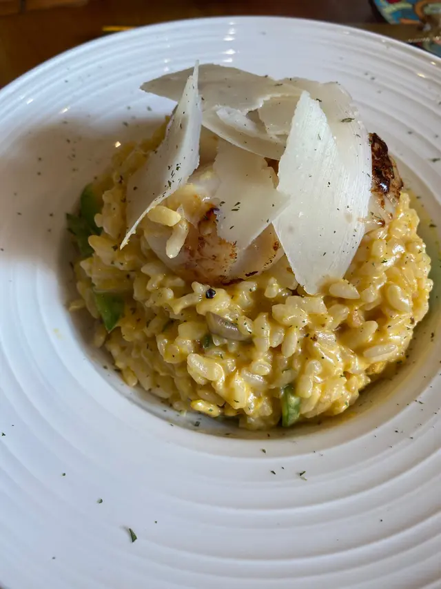 南瓜帶子意大利飯