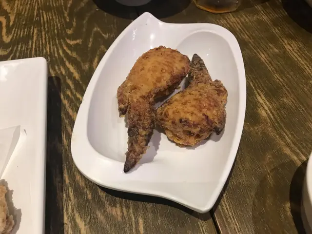 忌廉芝士蘑菇雞翼(兩隻)