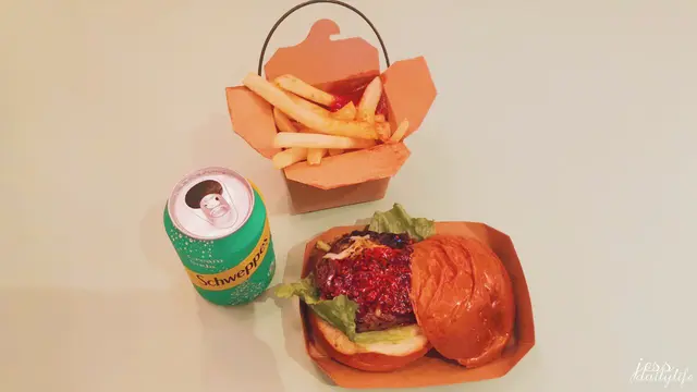 A5飛騨和牛芝士漢堡+Combo Set