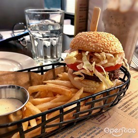 兒童餐：迷你漢堡 - 尖沙咀的BLT Burger