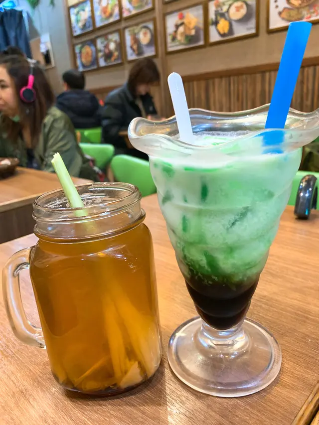 香茅椰糖薑蜜和珍多冰