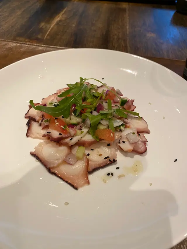 Octopus    Carpaccio