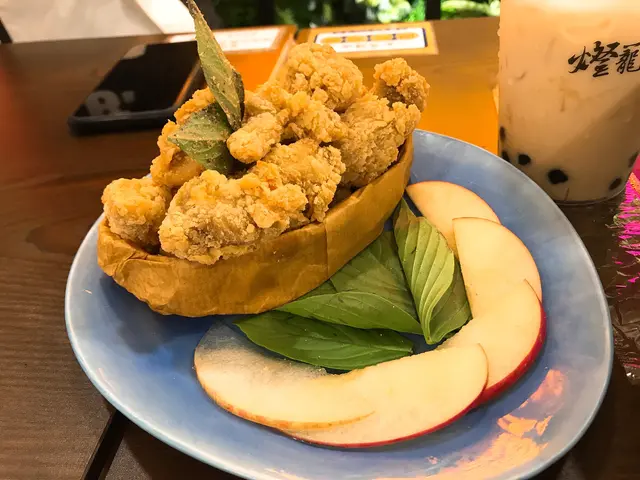 蘋果鹽酥雞