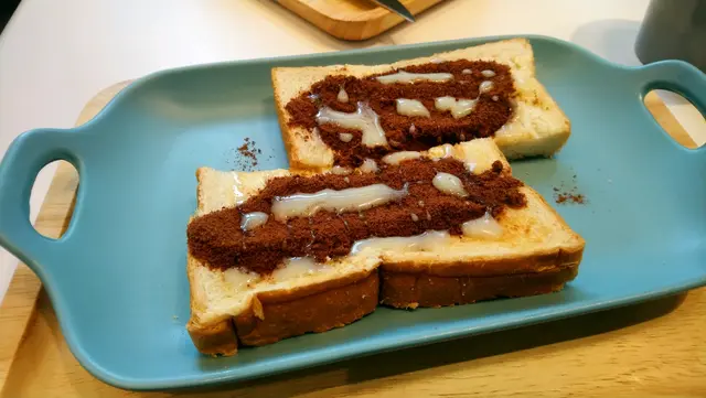 阿華田奶醬厚多士