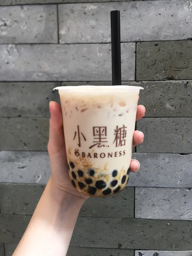 小黑糖珍珠厚鮮奶