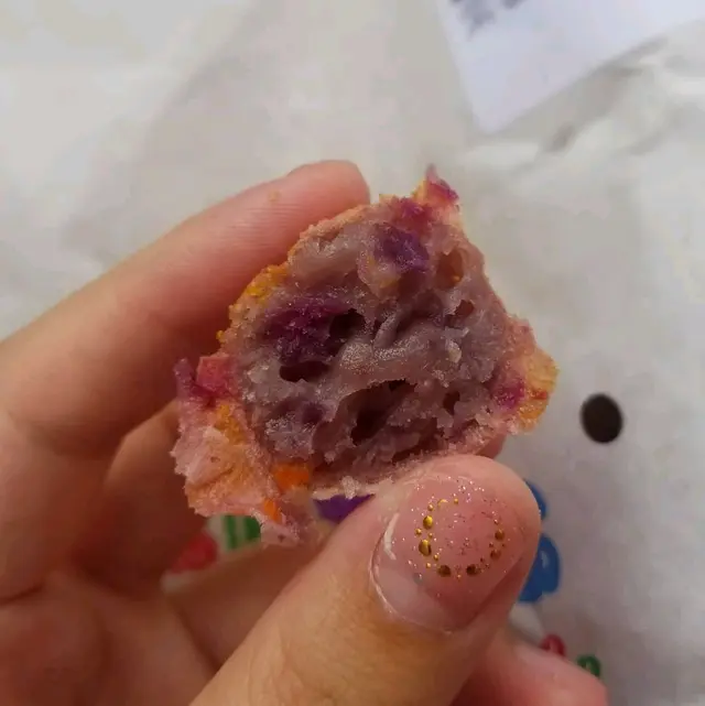 紫薯蕃薯雞蛋仔