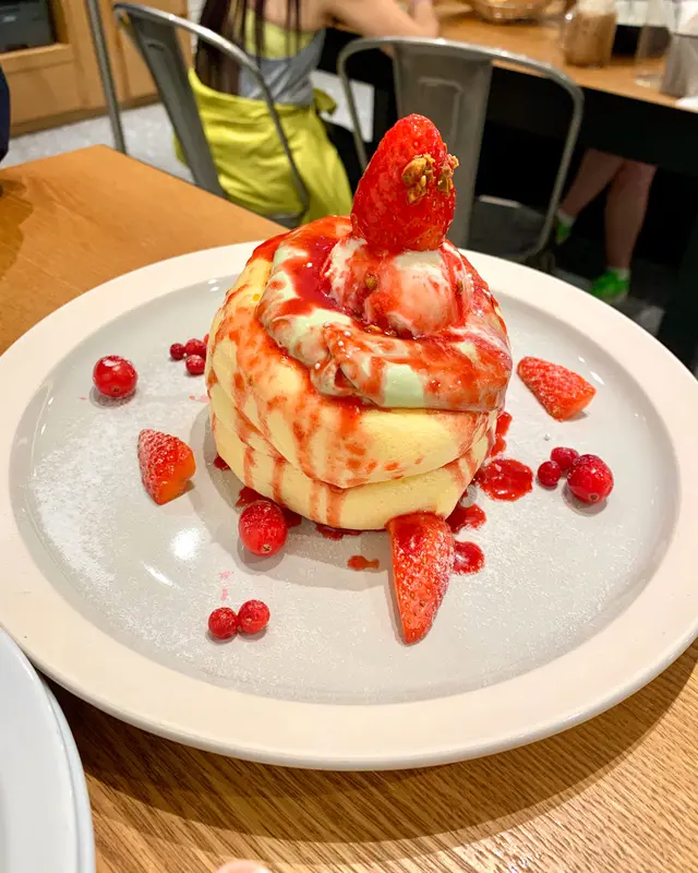 奇蹟の開心果雜莓班戟