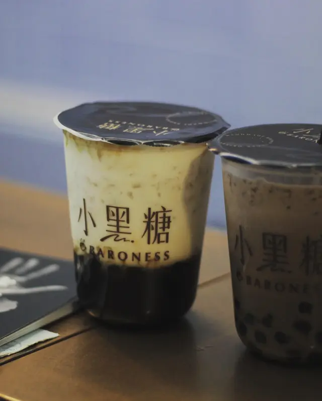 小黑糖珍珠厚鮮奶