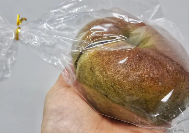 抹茶紅豆麻糬貝果