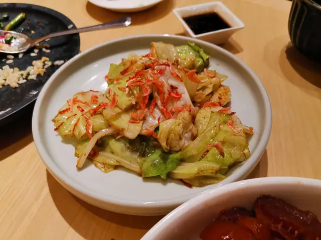 櫻花蝦爆炒包心菜