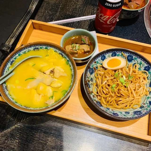 美容養顏花膠濃湯台式拌乾麵