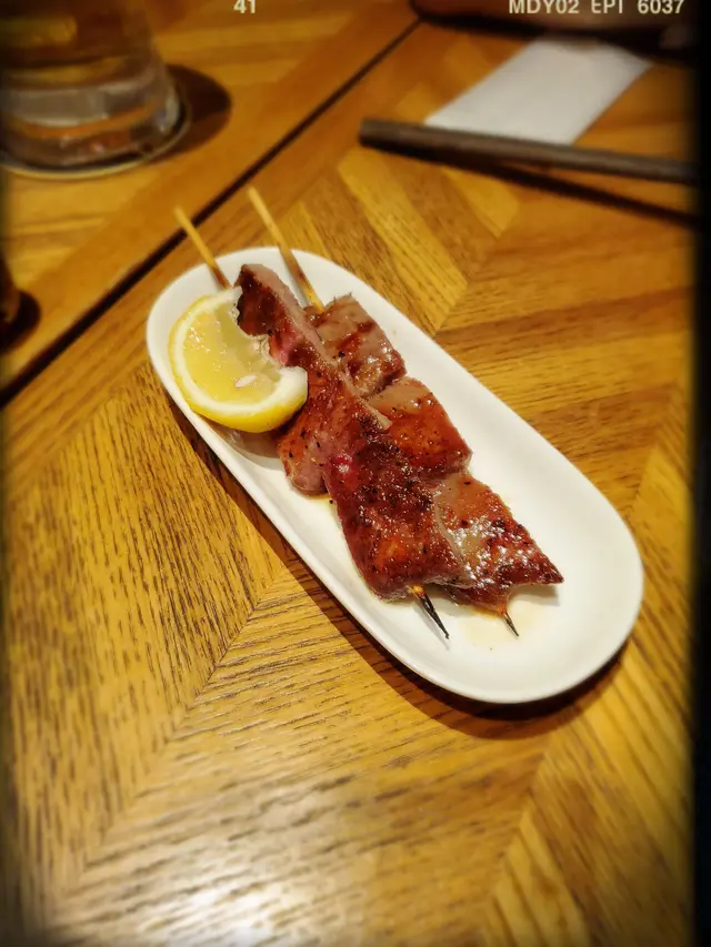 厚切牛舌串燒($68/兩串)