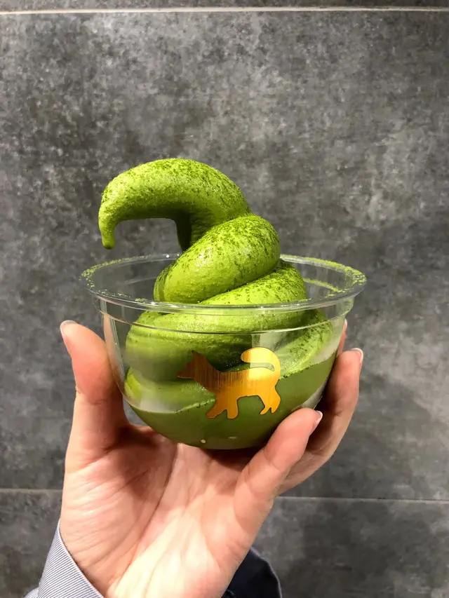 宇治抹茶軟雪糕