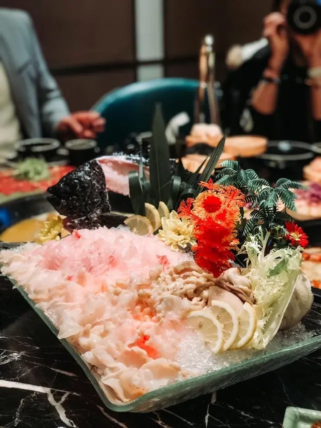 海鮮刺身十分新鮮😍😍