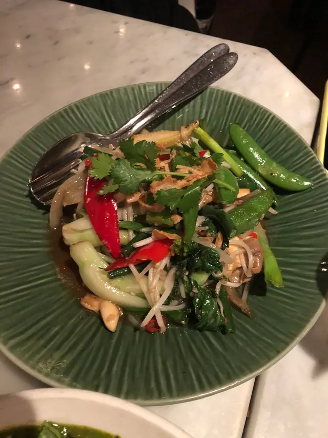 Stir-fried vegetables