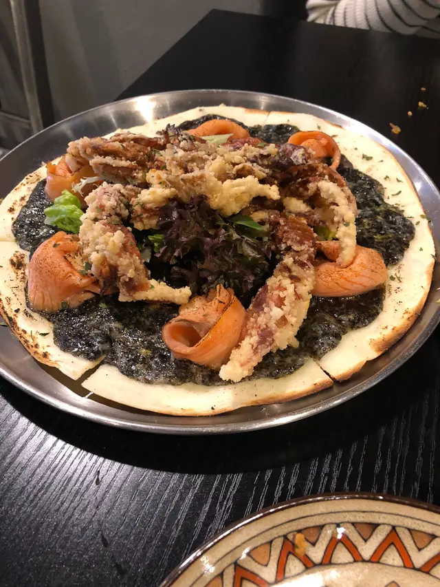 係好食，但依碟野食到肚柯..