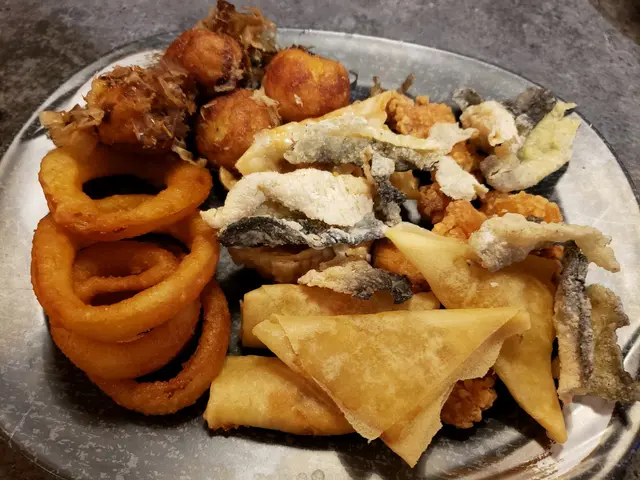 春卷咖哩角洋蔥圈小丸子