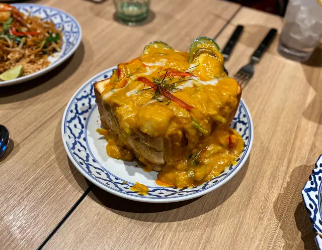 芒果樹黃咖哩海鮮多士盒