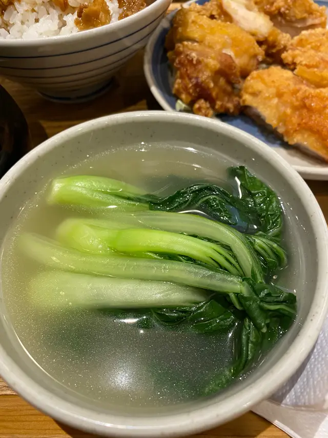 上湯浸白菜仔