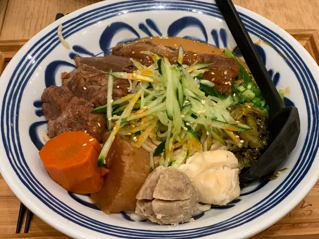 口水豐盛牛乾拌麵