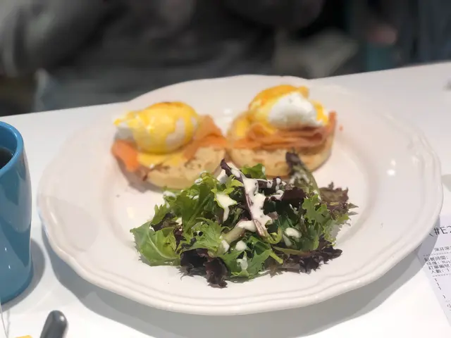 煙三文魚egg  benedict