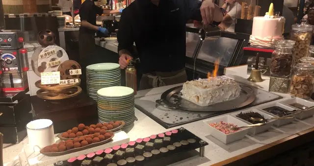 食到中途會有三次驚喜