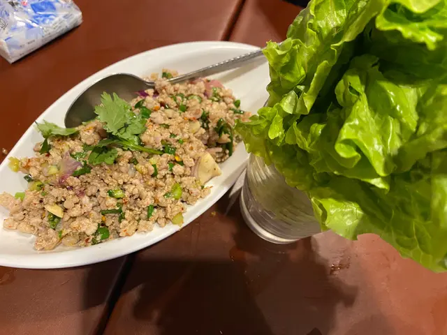 生菜肉碎包