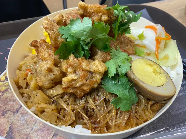 台灣鹽酥雞便當